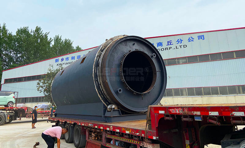 輪胎煉油設備裝車發貨 輪胎煉油設備裝車發貨